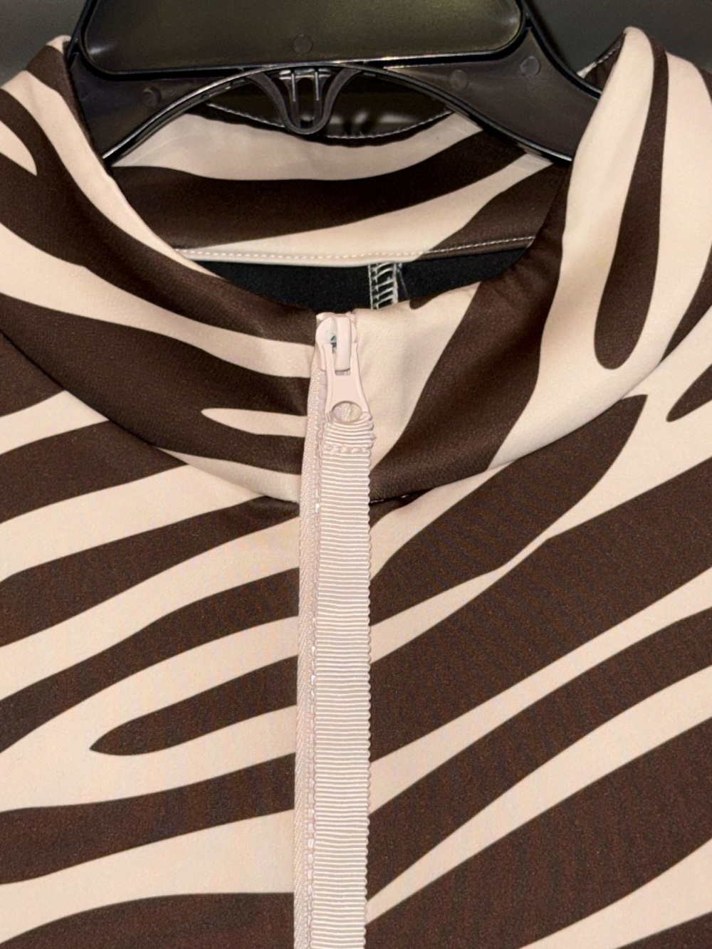 Cynthia Rowley zebra one piece ski suit Medium M - Picture 9 of 10